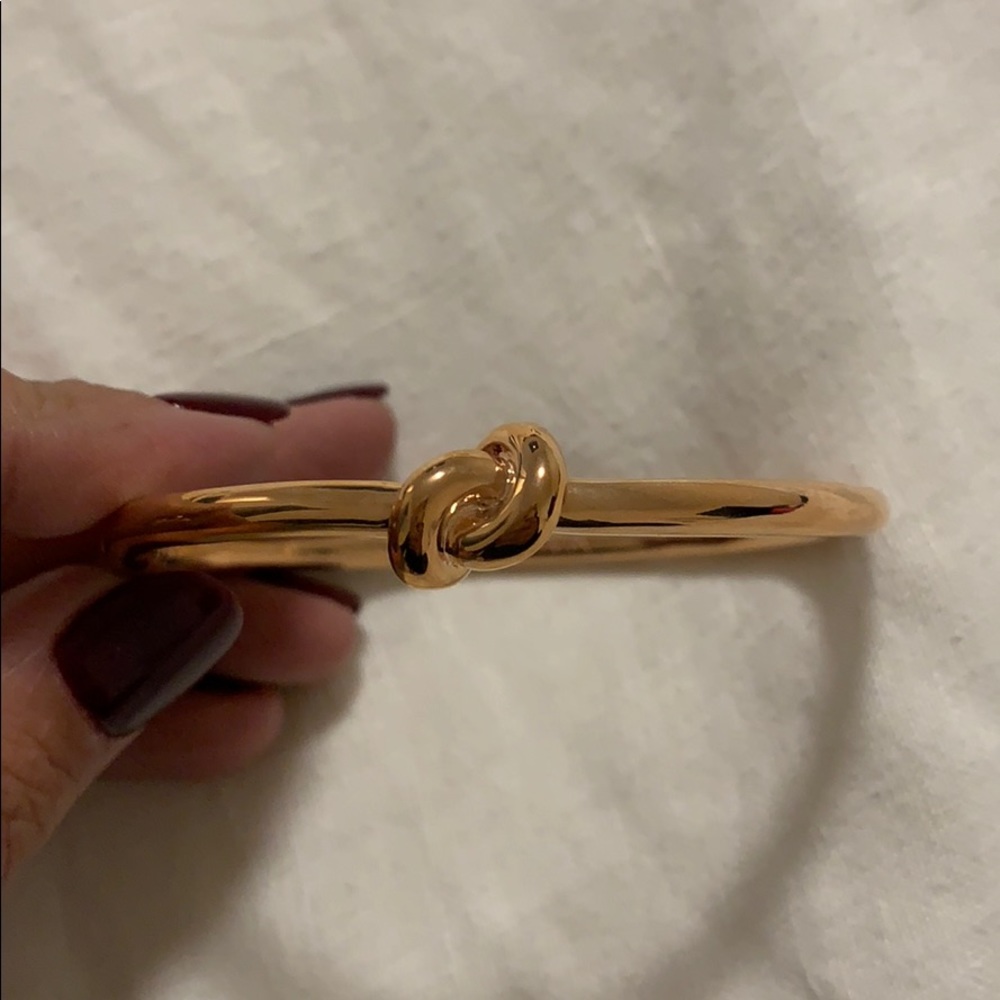 Kate Spade Rose Gold Knot Bracelet